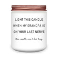 Homsolver Grandma Gifts, Mothers Day Birthday Gifts for Grandma from Grandkids, Grandparents Anniversary Retirement Gift for Nana Grandmother, Best Grandmother Ever Lavender Candle Gift