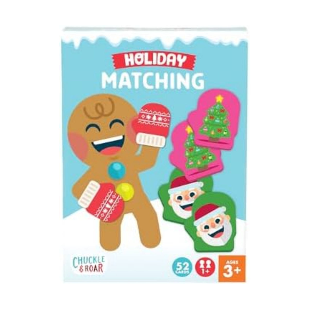 Chuckle & Roar Holiday Matching Game for Kids Ages 3+