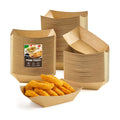 ZORRITA 120 Pack 1/2 Lb Small Paper Food Trays