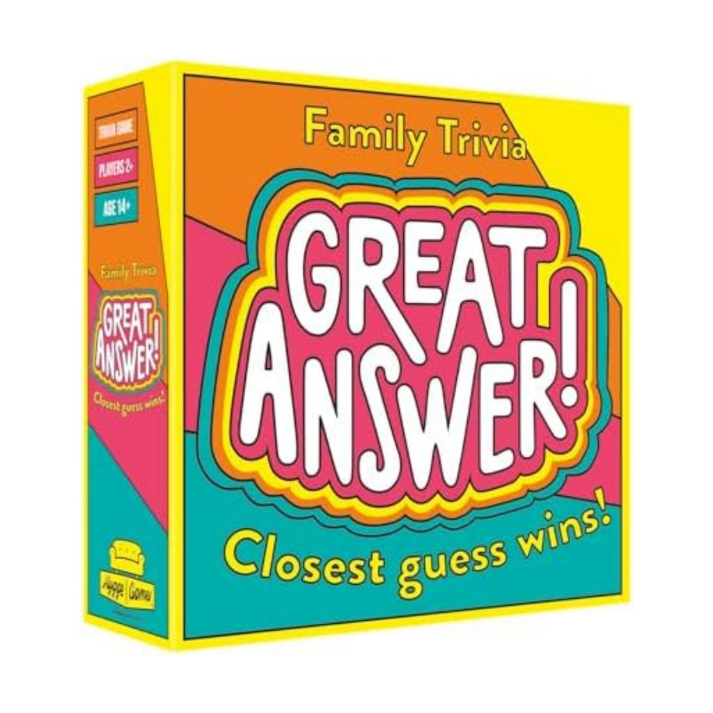 Hygge Games Great Answer! Fun Family Trivia Game