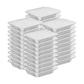 WANBAO 8.3"x6.2" 2.25LB Disposable Tin Foil Pans with Lids, 150 PACK