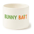 Easter Bunny Candy Dish Cauldron, Rabbit Mini Ceramic Candy Bowl Tiered Tray Decor, Easter Snack Serving Bowl Table Wishes Accents for Party Birthday Home Kitchen Events (Bunny Bait)
