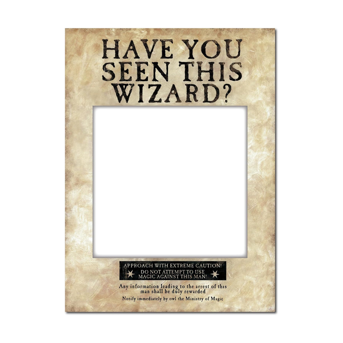 Conquest Harry Potter Have You Seen This Wizard Photo Prop