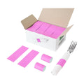 NATURALABEL Self-Adhesive Napkin Bands, Pack of 2,000, Pink