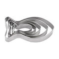 MrCookie Goldfish/Fish Cookie Cutters,Thickened Stainless Steel.
