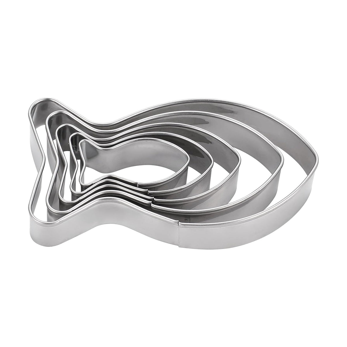 MrCookie Goldfish/Fish Cookie Cutters,Thickened Stainless Steel.