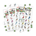 Bird Bingo Game Cards for Adults, Backyard Birding Bingo Cards Game for Family Holidays Friends Gatherings, Ideal for Bird Themed Party Game, 24 Players Birthday Party Supplies Favors, 001