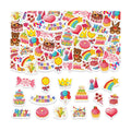 300Pcs Happy Birthday Foam Stickers, Cute Foam Birthday Stickers Self Adhesive Sticker for Home Office School Classroom DIY Art Craft Birthdays Party Decorations Supplies