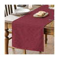 Artoid Mode Dark Red Table Runner, Seasonal Christmas Valentine's Washable Kitchen Dining Table Decoration for Home Party Decor 13x48 Inch