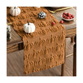 Artoid Mode Caramel Soft Faux Fur Pumpkins Fall Table Runner 13x36 Inch