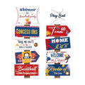 20 Pcs Baseball Party Decorations Signs Welcome to Baseball Party Directional Signs Sports Theme Birthday Supplies for Concession Stand Decor Photo Booth Props