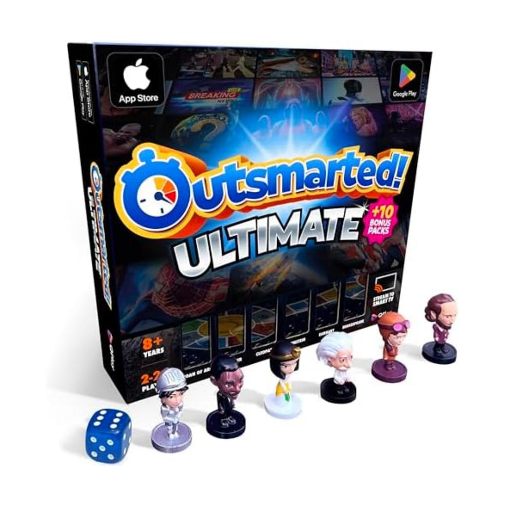 Outsmarted Live Quiz Show Interactive Board Game - Ultimate, Ages 8+