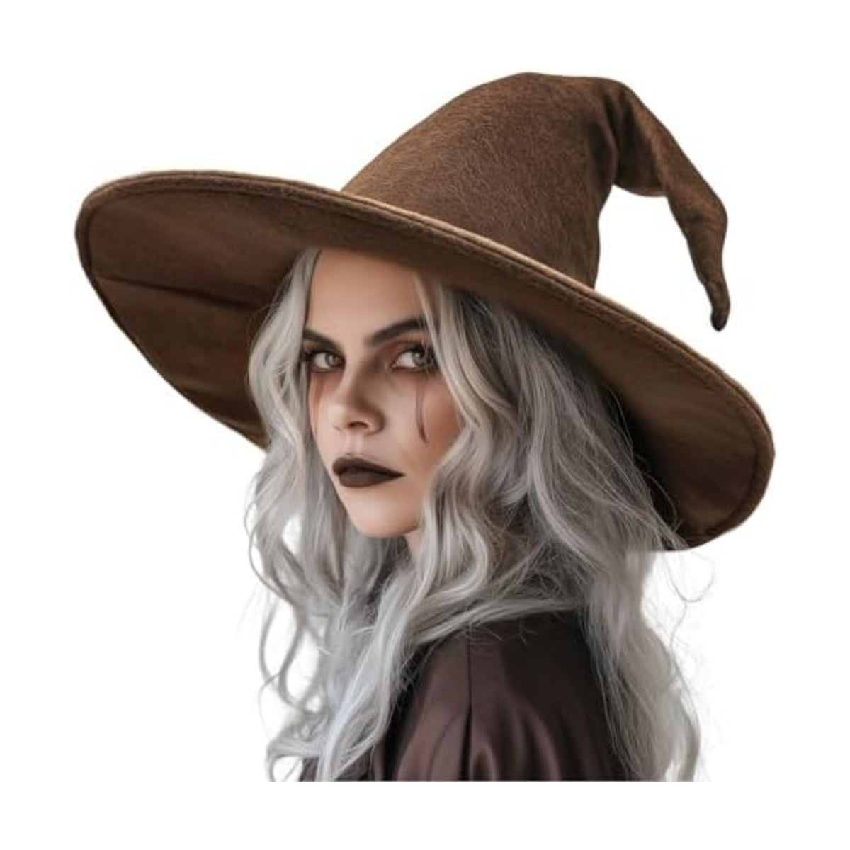 Witch Hat, 18IN Wizard Hat Cosplay Accessories for Halloween