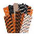 HANSGO 70 PCS Halloween Paper Drinking Straws
