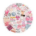 100Pcs Bachelorette Stickers for Scrapbooking, Bride Stickers for Water Bottle - Bachelorette Party Supplies - Gift for Women & Men