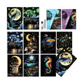 Scratchboard Art for Adults Luminous Scratch Painting Kits-A5/8 PCS-Dreams