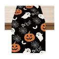 XCHI Halloween Ghost Pumpkin Table Runner for Table Decoration 13x72 Inch