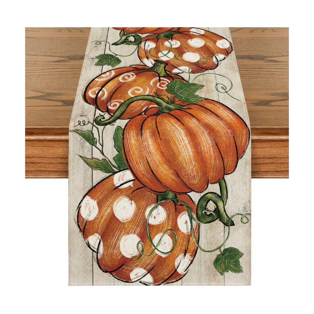 Artoid Mode 210 GSM Fall Table Runner Home Party Decor 13x48 Inch
