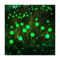 Halloween Decorations Outdoor Solar Firefly Lights 6 Pack 48 LED Green