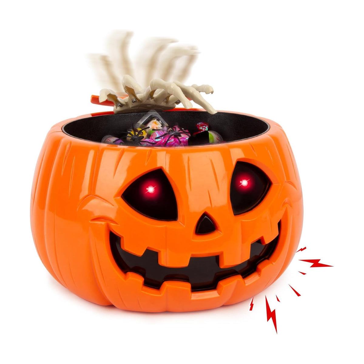 QEQEKAKA Animatronic Halloween Candy Bowl Decorations - Motion Activated