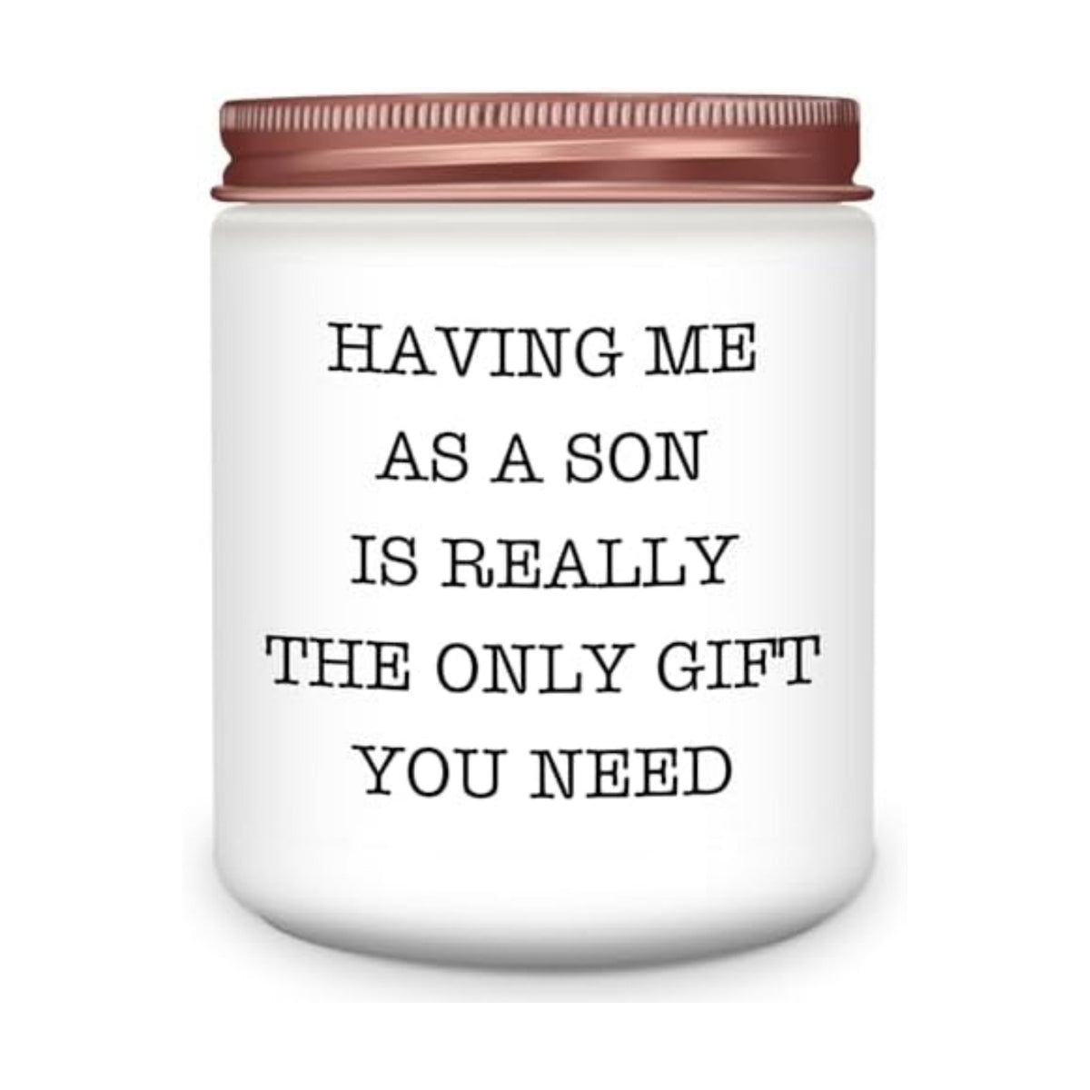 Homsolver Gifts for Mom from Son, Mothers Day Birthday Gifts for Mom, Best Mom's Present, Funny Lavender Mother Stepmother Bonus Moms Candle Gift Idea from Son