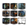 SuperShunhu 24 Pack Black Cat & Ghost Themed Halloween Card Set, Boxed Halloween Cards for Friends and Family, Spooky Blank Note Cards with Cats and Ghosts, 4 * 6 in