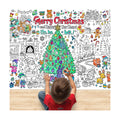 X-Protector Giant Christmas Coloring Poster - 75"x30" Large Coloring Sheets