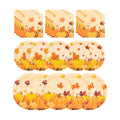 Fall Maple Leaves Paper Plates and Napkins (fall leaves)