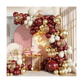 Burgundy Balloon Arch Garland Kit for Birthday Decorations