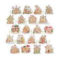 Tondiamo 20 Pcs Diamond Art Christmas Ornaments Diamond Painting Keychain