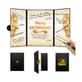 DARUNAXY Black Gold Sailing Into Retirement Alternative Signature Guestbook