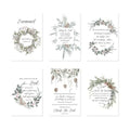 SuperShunhu 24 Pack Christian Christmas Cards, 6 Designs Religious Xmas Cards with Christmas Blessings Inside, Scripture Holiday Greeting Cards With Bible Verses