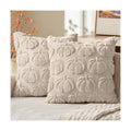 MIULEE Fall Pillow Covers Pumpkin Fall Decor 16x16 Beige