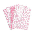 JarThenaAMCS 100 Sheets Christmas Tissue Paper Pink White Art Tissue Candy Cane Stripe Wrapping Paper for Xmas Winter DIY Crafts Gift Packing, 14 x 20 Inch