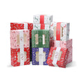 KPOSIYA 20 Pack Christmas Cookie Boxes, 6.1x6.1x2.8 Inch Christmas Cookie Tins with Lids for Gift Giving, Holiday Treat Boxes for Cookies, Cupcakes, Brownies, Donuts, Party Favors