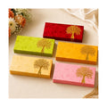 LoveNspire Money Envelopes (7.5 x 3.5 Inch) Decorative Tree of Life Pattern Shagun Lifafa for Indian Wedding, Birthday | Cash Gift Holder & Home Savings Organizer Pack of 100