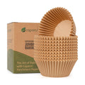 Caperci 200pcs Parchment Jumbo Cupcake Muffin Liners for Baking Large Cups