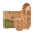 Caperci Parchment 400pcs Mini Cupcake Liners for Baking Small Muffin Liners