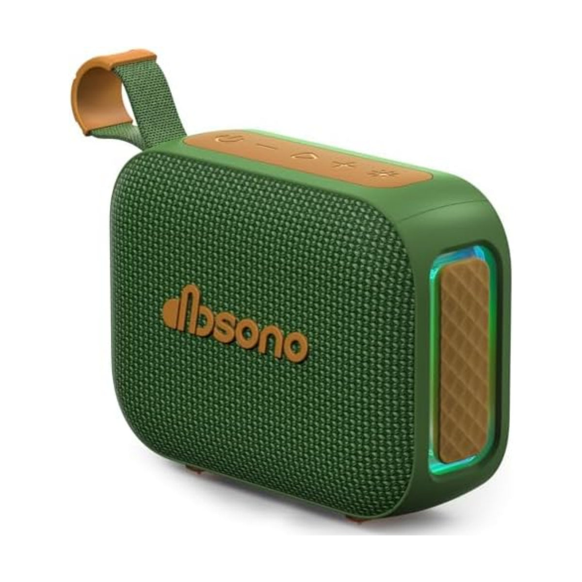 Portable Bluetooth Speaker Line-in Support: IPX5 Waterproof, Dark Green