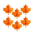 Fall Paper Maple Leaves Honeycomb 12Inch