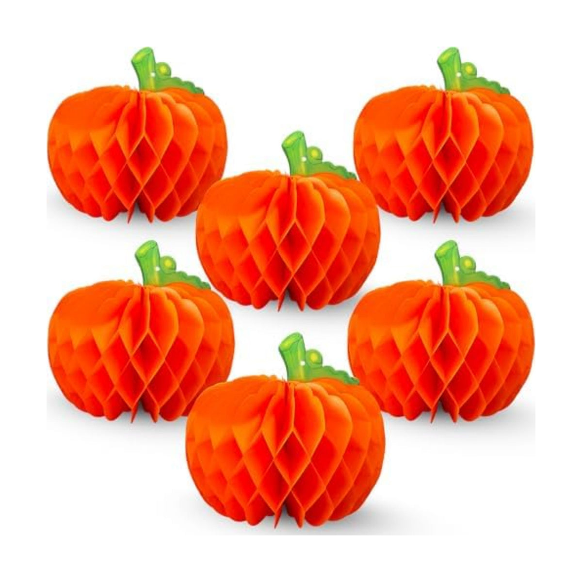 Fall Paper Pumpkins Honeycomb 8.6Inch