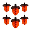 Fall Acorn Honeycomb Ball Decorations, 12in+8in