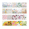 Crtiin 20 Pack Decoupage Napkins Floral Cocktail Decorative Paper Napkins