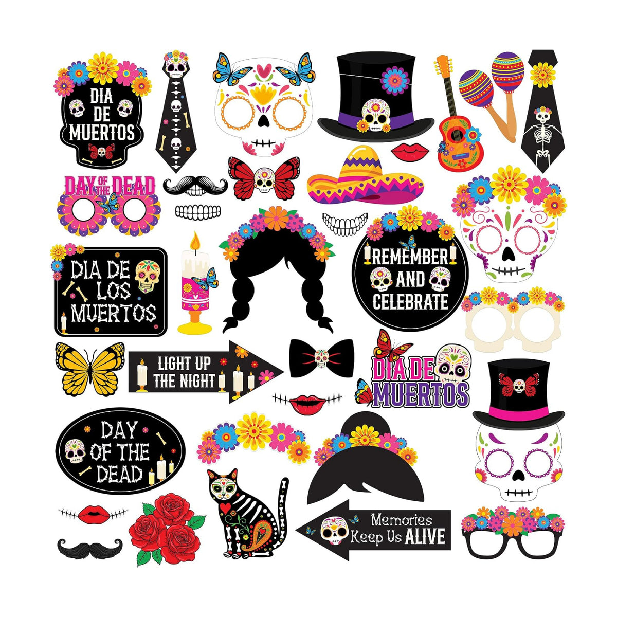 KatchOn Halloween Props Set, Pack of 35