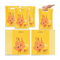 EUVBOKW 100 PCS Fall for Jesus Treat Bags with Handles