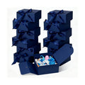 WLUSEAXI 12 Pack Small Gift Boxes with Lids for Presents, Blue Gift Boxes