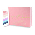 Promot Personalized Guestbook (Pastel Pink) - 110 Lined Pages