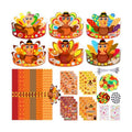36 Set Thanksgiving Turkey Hat Craft Kits for Kids
