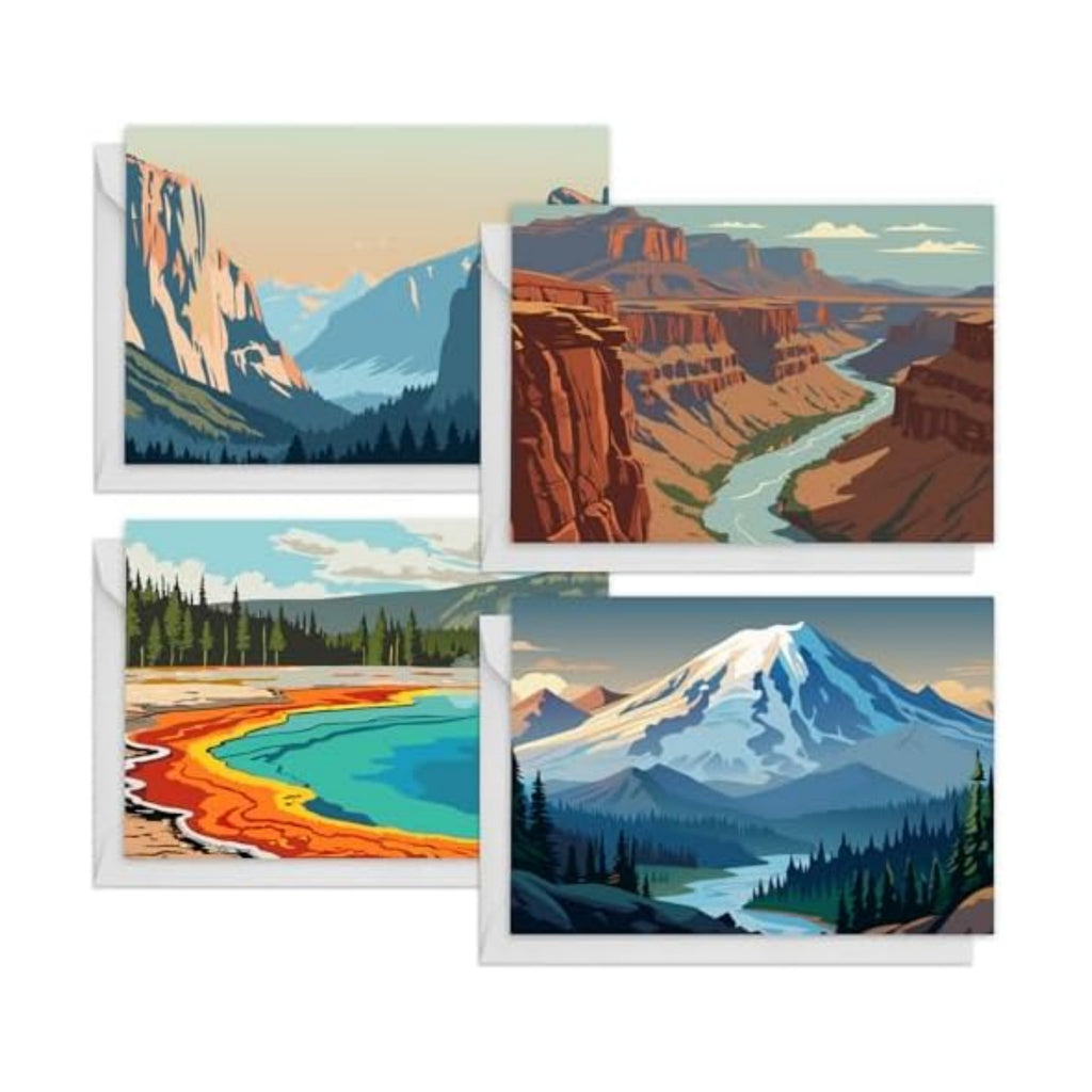 48 Pack Blank Cards National Parks Blank Greeting Cards and Envelopes