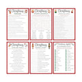 Sinload 300 Pcs Christmas Trivia Game Cards for Adults Family Coworkers